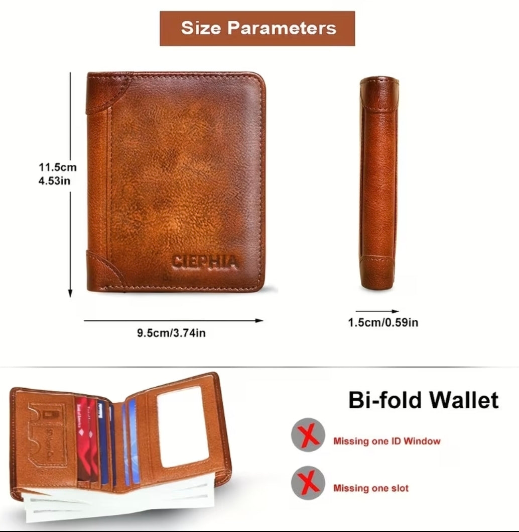 Leather wallet - 3 Variants