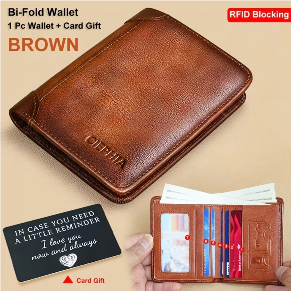 Leather wallet - 3 Variants