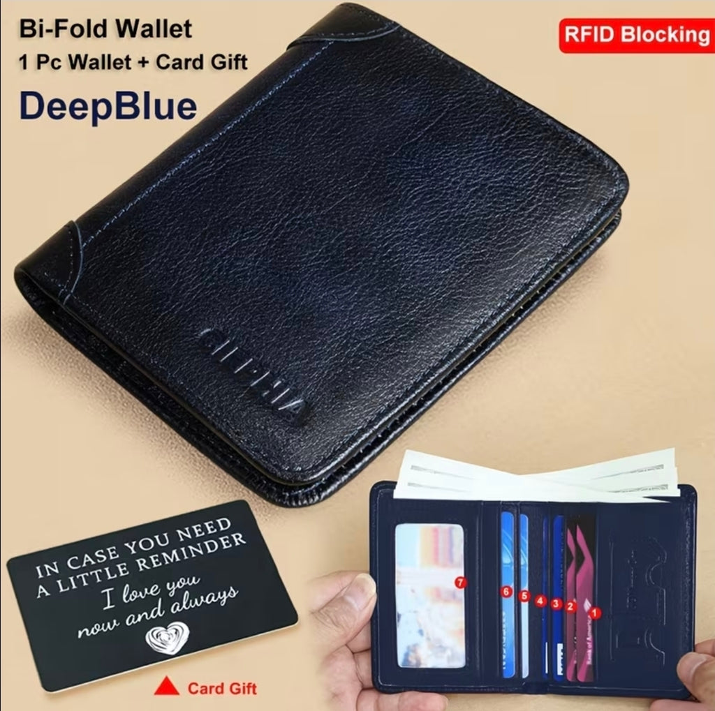 Leather wallet - 3 Variants