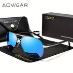 AOWEAR

UV400 Pilot Sunglasses Men Polarized Mirror Driving Sunglasses